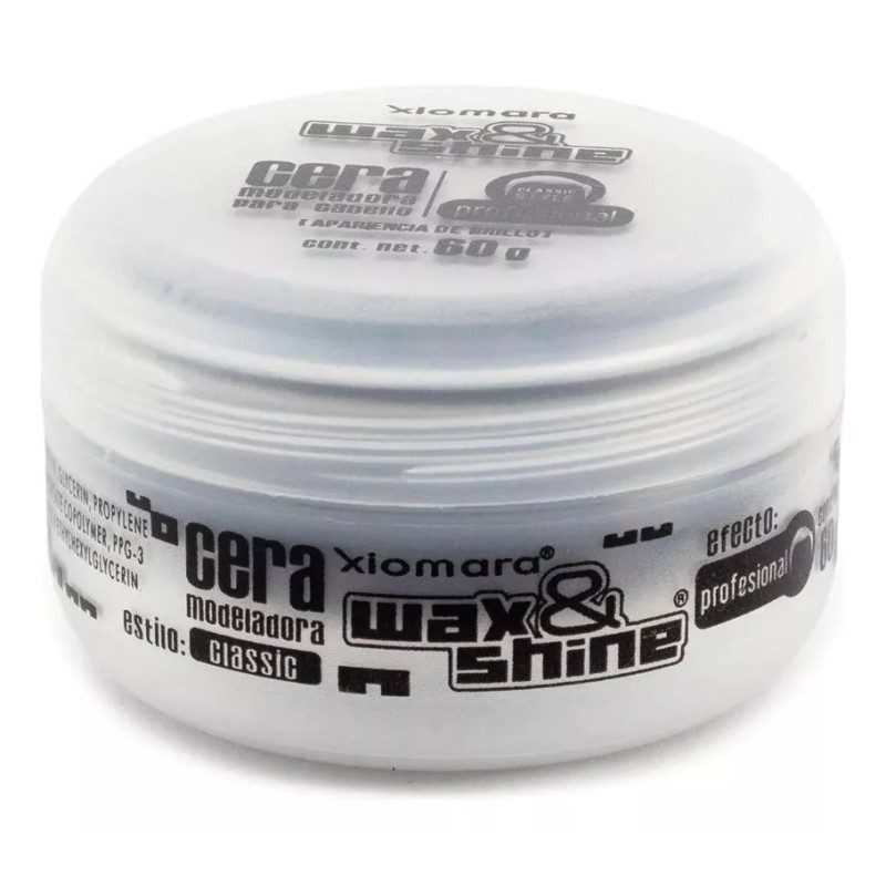 Xiomara Cera Para Peinar Xiomara Wax & Shine Modeladora 60g