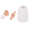 75pcs Shield Cup Tip Electrode Swirl Ring for PT-31 LG