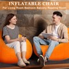 Realspring 2 Pcs Bean Bag Chairs for Adults Kids Inflatable