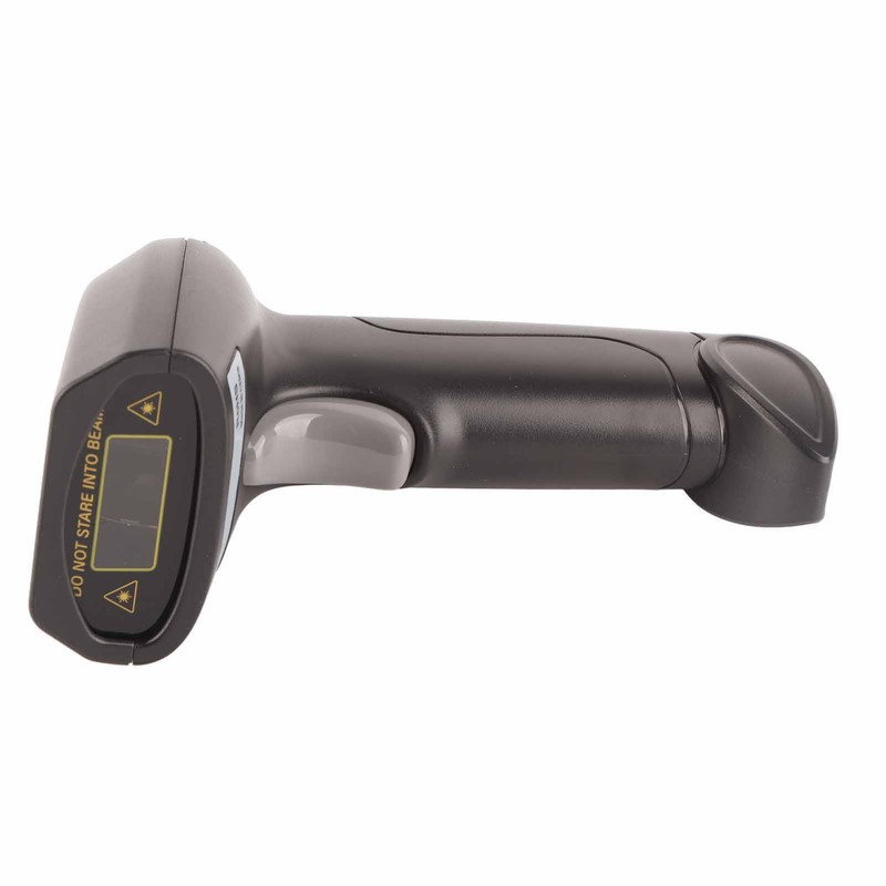 Wireless Barcode Scanner 2.4GHz OLED Display Voice Prompt 20000 Data
