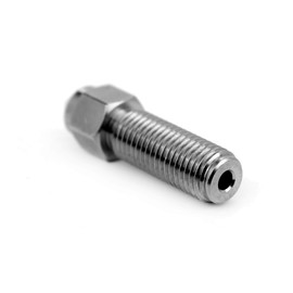 Microswiss Brass Plated Wear Resistant Nozzle for CraftBot Flow Generation hotend (.4mm)