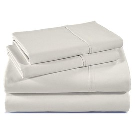 Giza Cotton Sheets Twin Sheets-Giza Cotton Sheets Twin Size Giza Sheets – My-Giza-Sheets 100% Certified Long Staple Giza Cotton Sheets Set (Twin Size, Ivory)