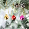 PRETYZOOM Pack of 100 Christmas Ball Ornaments, Mini Bulbs Beads