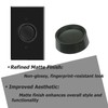 CAMGJORT 26115-E Round Fan Control Light Dimmer Switch Knob,1/4 inch
