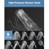 MakeFit Handheld Shower Head with Filter Matte Black - High