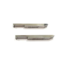 Double End Internal External Threading HSS Tool Set for Lathe Machine (6 x 6 MM SHANK)