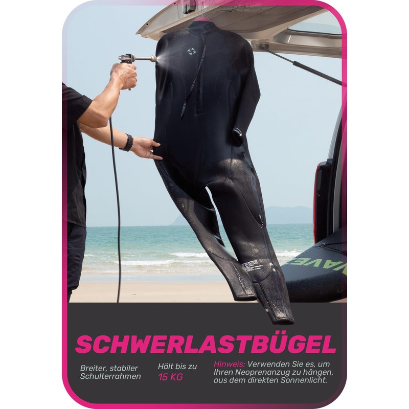 CAPAS Adjustable Foldable Travel Wetsuit Strap for Adults and Children,
