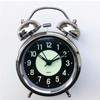 Twin Bell Alarm Clock for Heavy Sleepers – Retro Metal