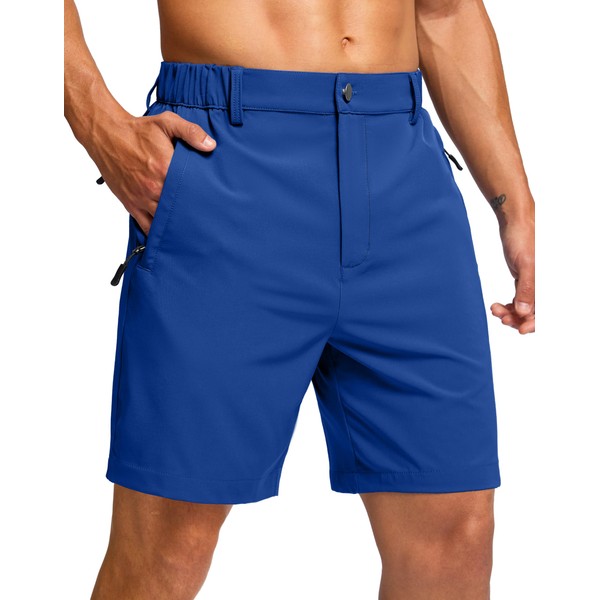 G Gradual Men's Hiking Shorts 7" Lightewight Casual Shorts for