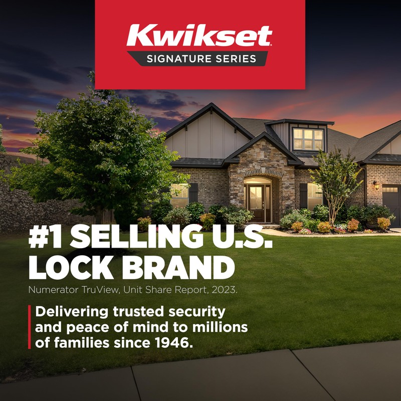 Kwikset Halifax Interior Privacy Door Handle with Lock, Door Lever