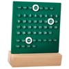 Wooden Kids Calendar DIY Hand Operated Develop Planning Skills Perpetual