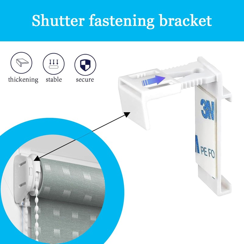 Pack of 20 Roller Blind Brackets Window Roller Blinds for