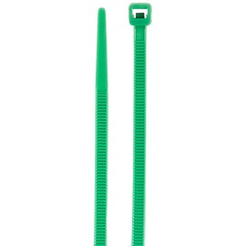 TRUSCO(トラスコ) カラーケーブルタイ 緑 4.6×203mm 最大結束Φ52 標準型 TRCVR-200GN