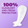 Poise Daily Thong Liners, Incontinence Panty Liners for Bladder Leaks,