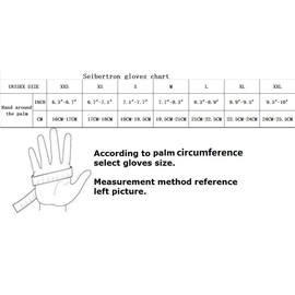 Seibertron T.T.F.I.G 2.0 Men's Tactical Gloves Flexible Rubber Knuckle Protective for Hunting Hiking Airsoft Paintball Motorcycle Motorbike Riding Outdoor Gloves Black L