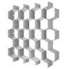poeland Drawer Divider Organizer 8pcs DIY Plastic Grid Honeycomb Drawer