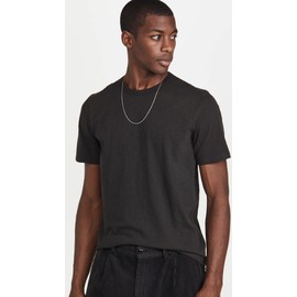 Theory Men's Essential Cosmos Slub Cotton Tee, Black, XS