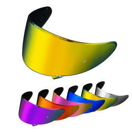 PSLER CWR-1 Visor- RF-1200 Visor X14 Face Shield Replacement for CWR-1 RF 1200 X-Spirit NXR Z7 X14 NX NZ,Deep Gold