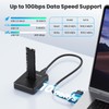 M.2 SATA NVMe to USB Adapter/SSD Reader, 10Gbps SSD Enclosure