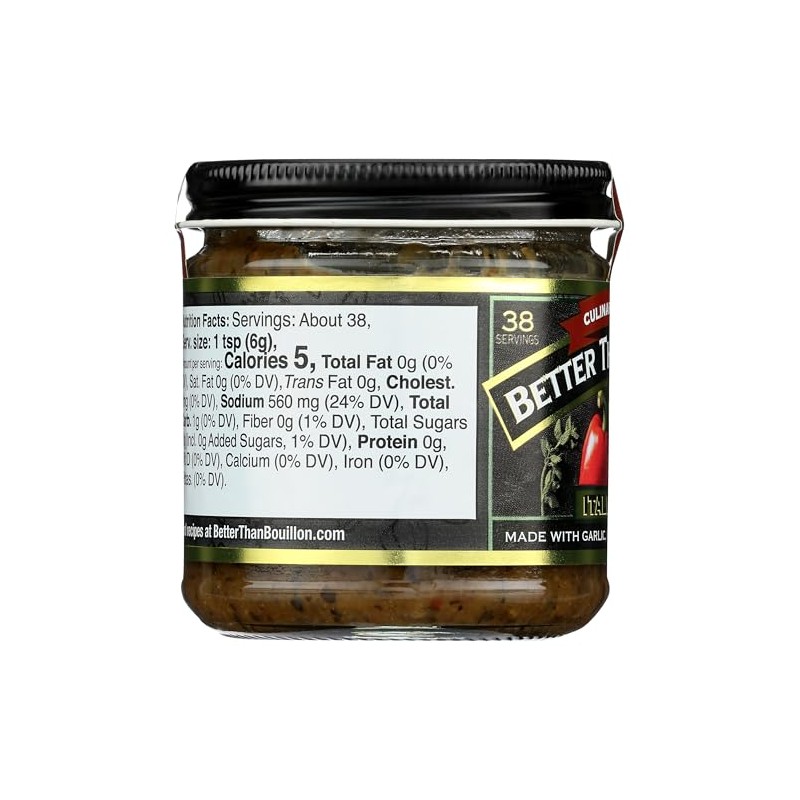 Better Than Bouillon Italian Herb Base, Culinary Collection, Zero Trans