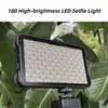 CPL Polarizer Filter & Adjustable Phone Light Tripod Set, Rechargeable