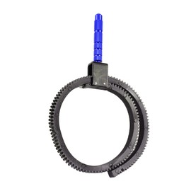 Flexible Gear Belt Ring 0.8 Pitch, Follow Focus Zoom Lever, Manual Flexible Focus Gear Ring Belt and Handle for DSLR Camera Zoom Lens