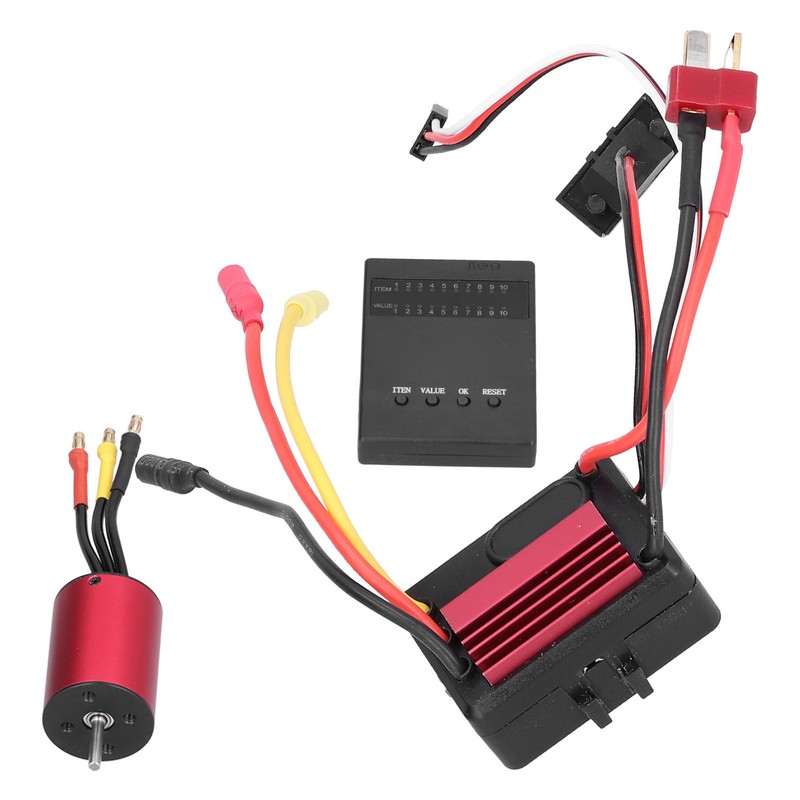 2838 4500KV 4P Brushless Motor 35A Brushless ESC+Programming Card for