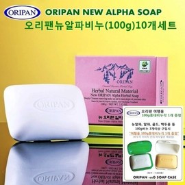 OriFan 오리팬뉴알파비누흰색100g10개 Duck Fan New Alpha Soap White 100g 10 pieces