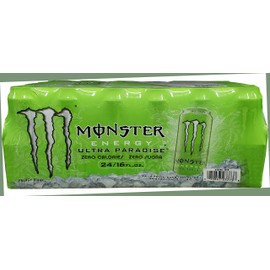 Monster Mix Ultra Paradise Cans 24/16 FL OZ Net Wt 384 Fl Oz, 384 fl. oz.