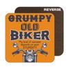 Motorcycle Coaster. Grumpy Old Biker - My Level of Sarcasm