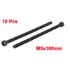 uxcell M5x100mm Hex Bolt Socket Head Cap Machine Screws Fastener