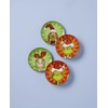 Lenox Merry Grinchmas Tidbit Platos, juego de 4, 4 unidades,