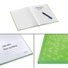 Leitz WOW Notebook A4 Squared Hardback 160 Pages 80 Sheets