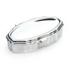 YATEICBC 2 Piece Stainless Steel Pill Box Pill Box with