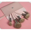 Bonita Cosméticos Brochas Maquillaje Profesional Rostro Y Ojos Rosa 11