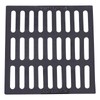 DOONARCES 19.7x19.7'' Outdoor Drain Cover Black Cast Iron Drain Grate