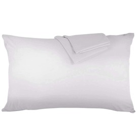AYO Pillow Case 100% Luxury Cotton All Size Pillow Case Hotel Quality High Density (Silver Grey, Fit 43*63cm Pillow)