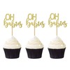 Paquete de 24 piezas de decoraciones para cupcakes de OH