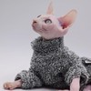 Hairless Cat clothes Fleece Warm Winter cat clothes for Sphynx