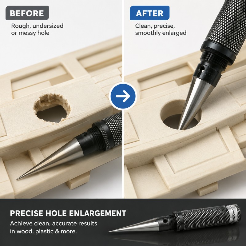 Reamer Drill Bit Set for DIY Crafts – Hole Enlarging