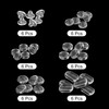 uxcell Earring Pads, 36pcs 6 Styles - Silicone Clip-on Earring