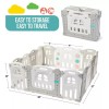 Play22 Foldable Baby Playpen 14 Panel - Kids Safety Activity
