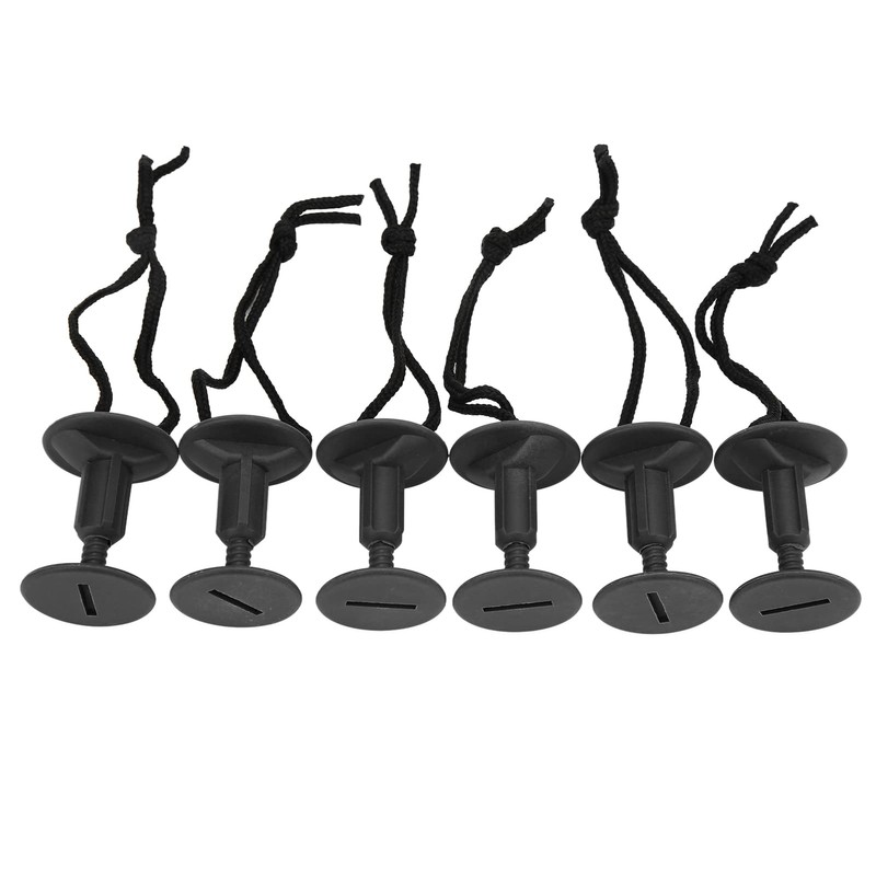 Alomejor Surf Rope Plug 6Pcs Tabla de Surf Leash Leg