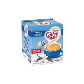Coffee-mate Nestle Coffee Mate Coffee Creamer Liquid Singles, French Vanilla, 24 Count , 4pk