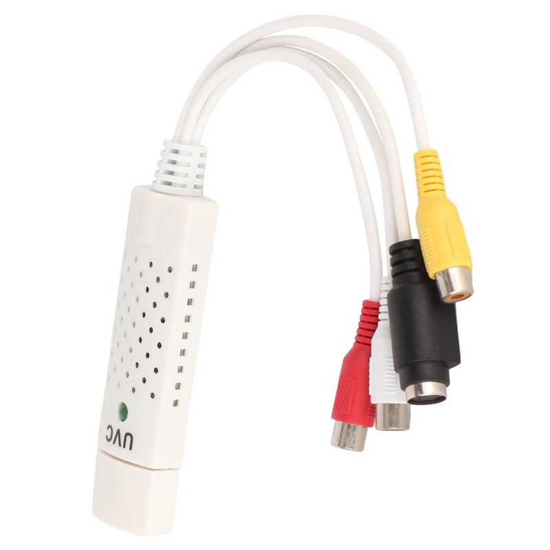 USB Video Capture Card DriveFree Monitoring Computer Accessory with 1Channel