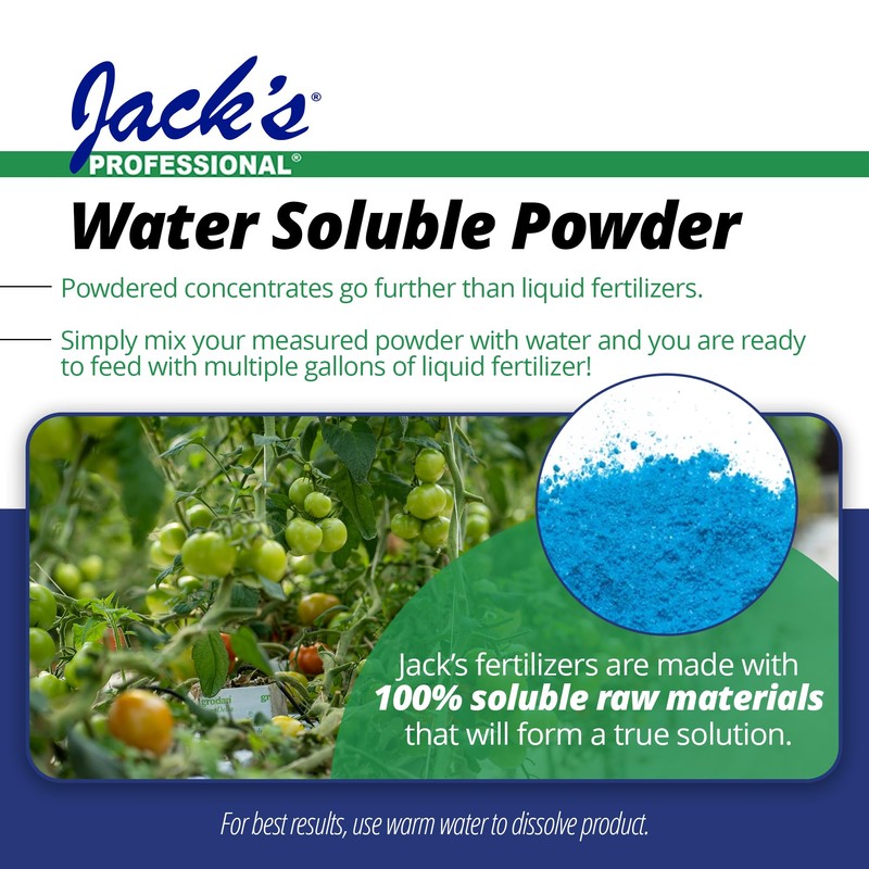 Jack's Professional 10-30-20 Blossom Booster Water-Soluble Fertilizer with Micronutrients for