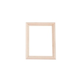 Pack of 6 Dollhouse Picture Frames Miniature Photo Frame DIY Painting Crafts 1:12 Dollhouse Props Model Building Micro Landscape Dolls Fairy Garden Accessories Doll Accessories