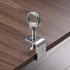 HARFINGTON 2Pcs Stainless Steel C Clamp 120mm Wide Jaw Opening