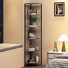 IRCPEN 6 Tier Corner Shelf, Industrial 63.1" Tall Ladder Corner