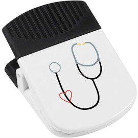 'A Stethoscope to Monitor Your Heart ' Magnetic Clip (CP00039016)